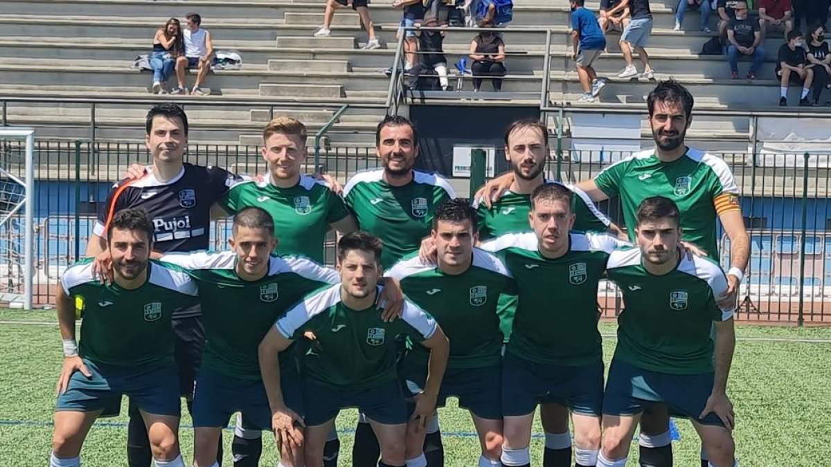 L’onze inicial que va presentar el Borges al camp del Can Vidalet.