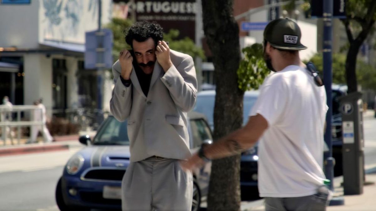 Sacha Baron Cohen se llevó dos Globos de Oro por ‘Borat’.