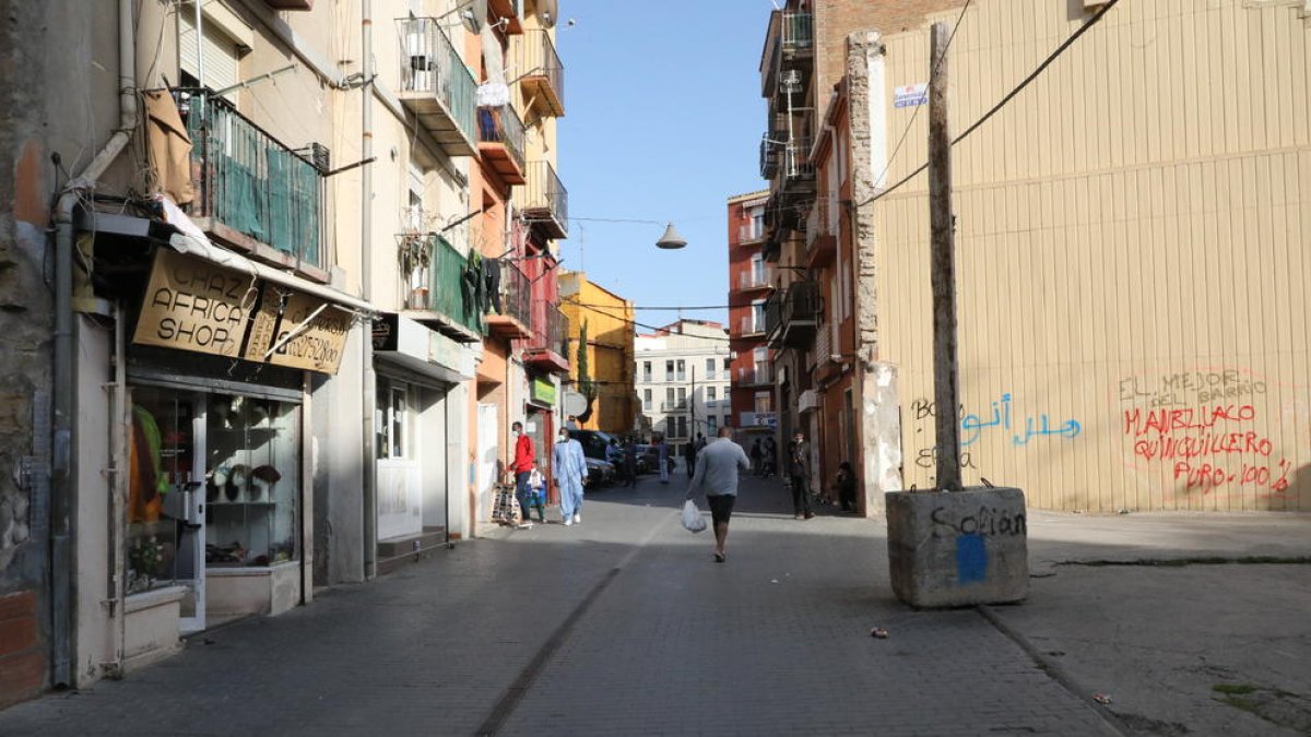 L’actuació va tenir lloc divendres passades les deu de la nit al carrer Boters de Lleida.