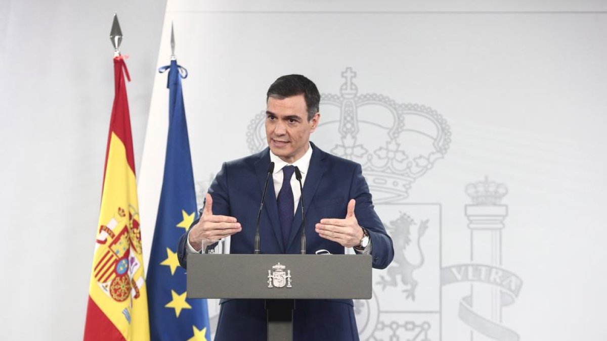 Sánchez vol que el 9 de maig s'acabi l'estat d'alarma