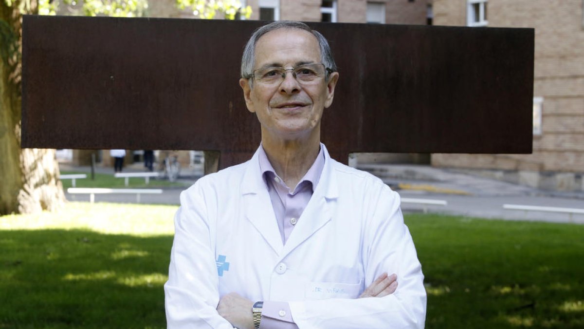 El catedràtic de cirurgia i exrector de la UdL, Joan Viñas.