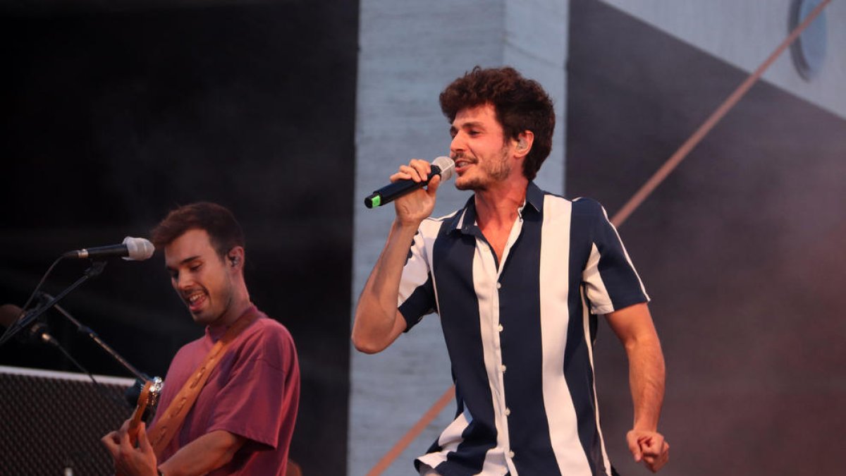 Miki Núñez, a la foto al Cruïlla, actuarà dissabte a la Llotja.