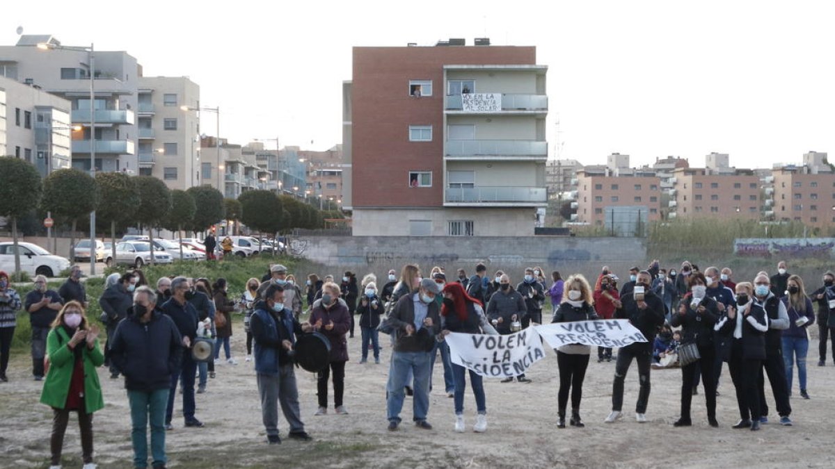 Joan Talarn, Miquel Pueyo, Chakir el Homrani i Mariama Sall, ahir a la Paeria.