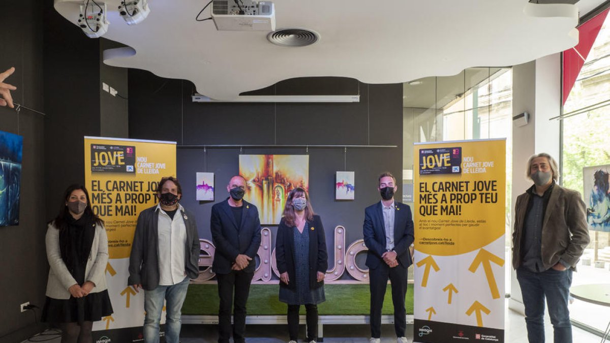 Presentan el nuevo Carnet Jove de Lleida
