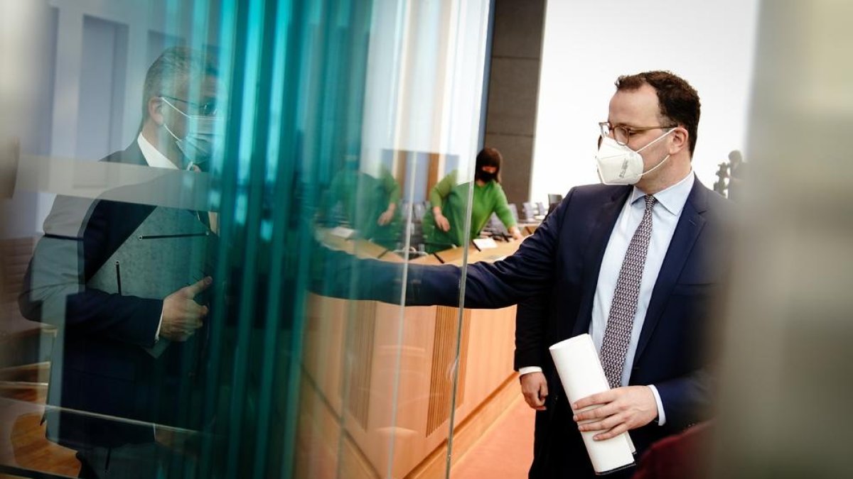 Jens Spahn, ministre de Sanitat d’Alemanya, que ahir va revelar que negocien la compra de Sputnik V.