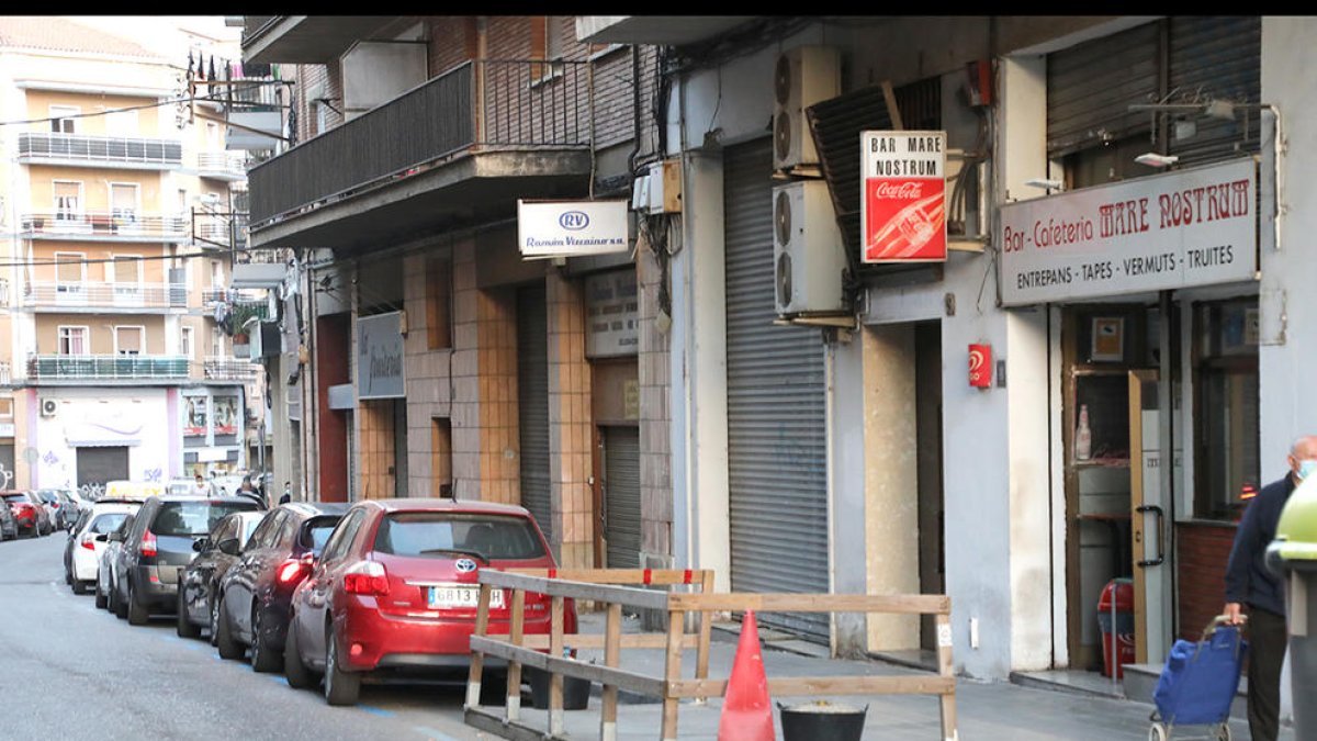 Imagen del bar de la calle Templers donde ocurrieron los hechos.