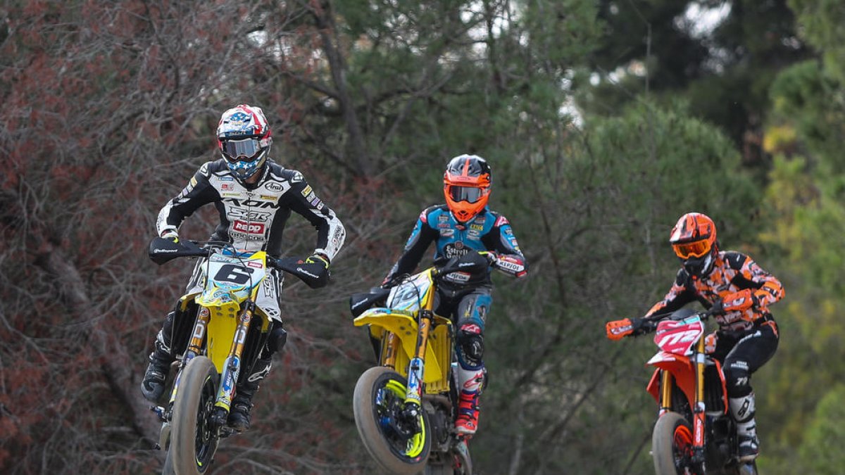 El Circuit d'Alcarràs tanca l'Estatal de Supermoto amb tots els campions