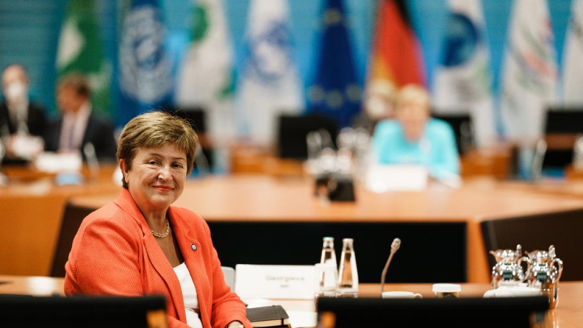 La directora de l’FMI, l’economista búlgara Kristalina Georgieva.