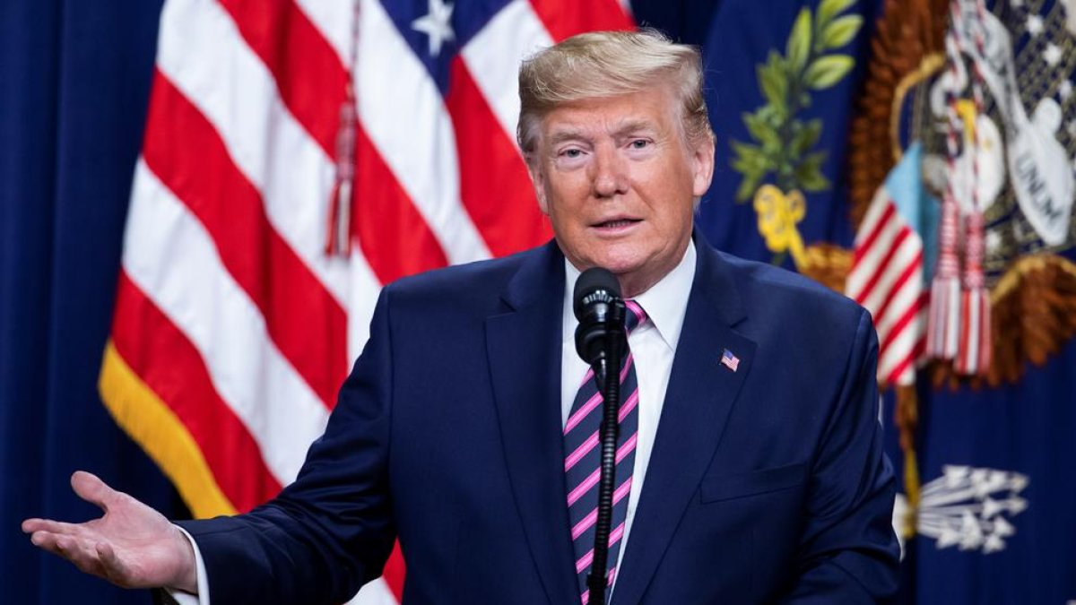 Donald Trump cumplió ayer tres años como presidente de EEUU.