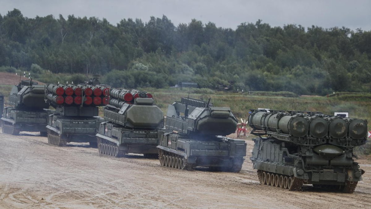 Rusia ha incrementado su presencia militar en la frontera con su vecina Ucrania.