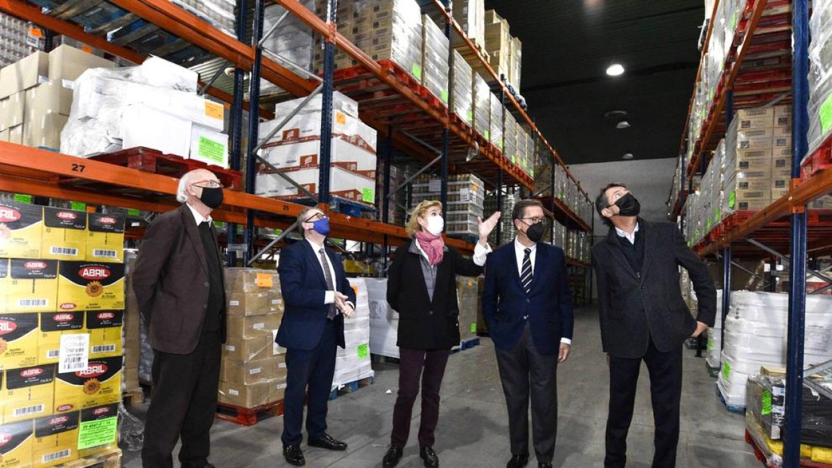 Visita de la Fundació “la Caixa” en el marco del Gran Recapte.