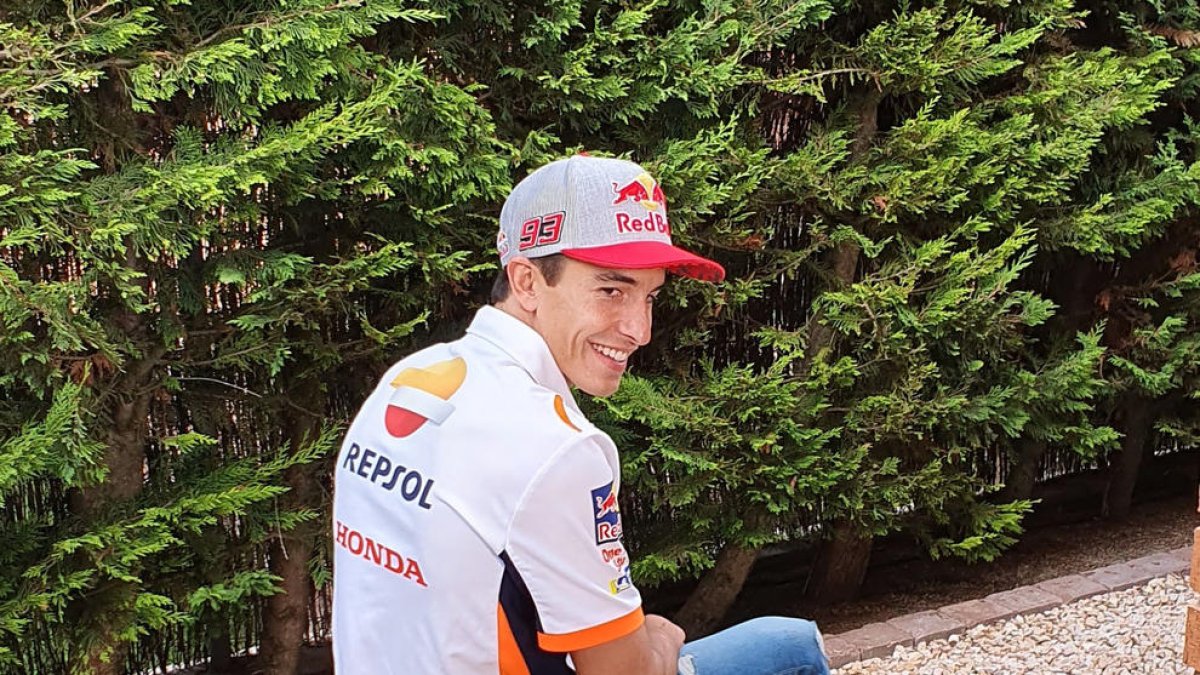 La entrevista la hizo su equipo en su casa de Cervera.