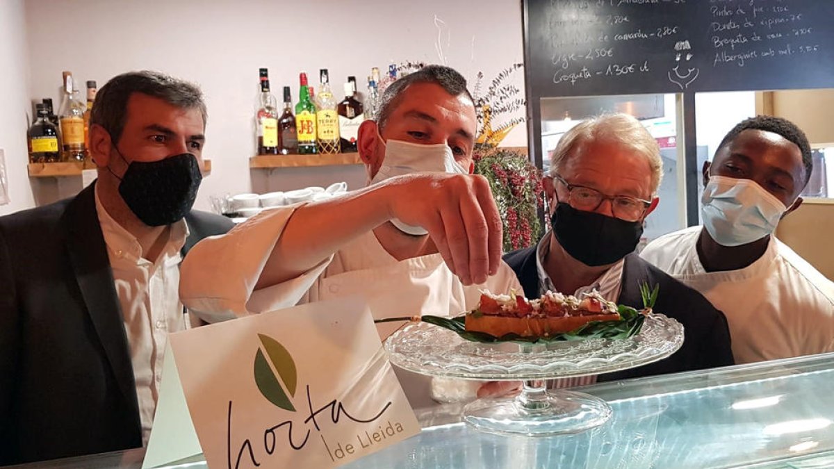 Aquesta és la tapa de Lleida que es presentarà al Concurs Nacional de Pinxos i Tapes de Valladolid.
