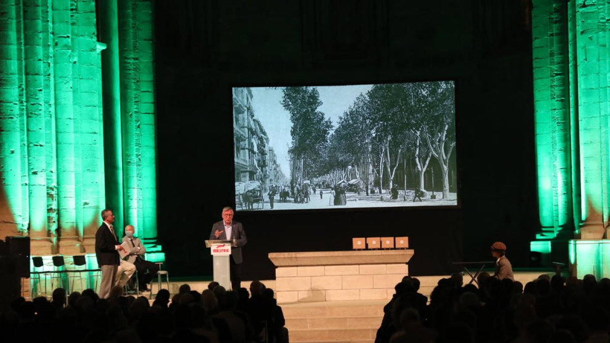 La Seu Vella va acollir la festa del centenari d’Agustí Mestre.