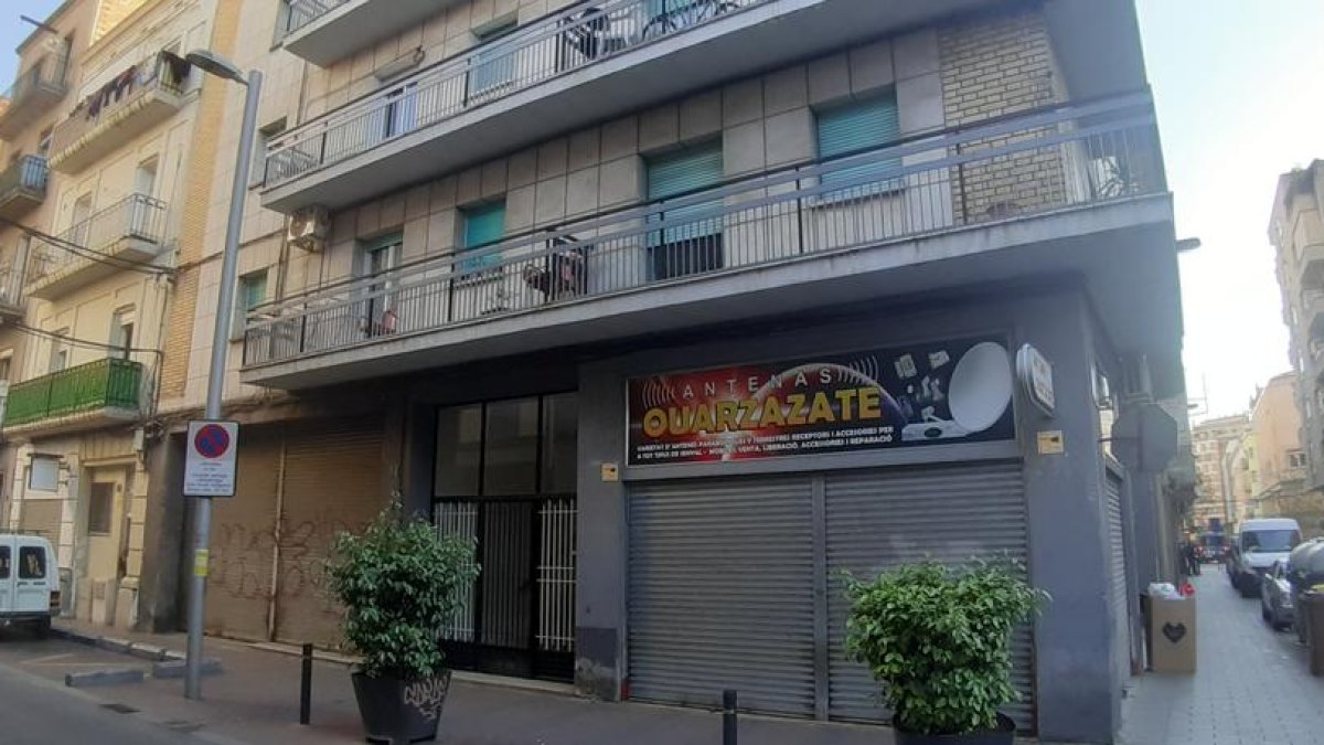 El número 14 de la calle del Nord, donde está uno de los pisos por los que Bankia ha sido multada.