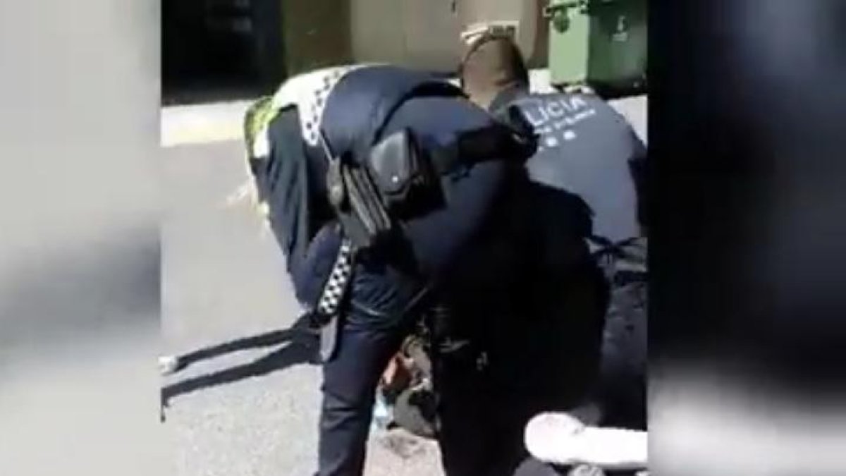El vídeo de l’actuació es va difondre ahir a la tarda a les xarxes.