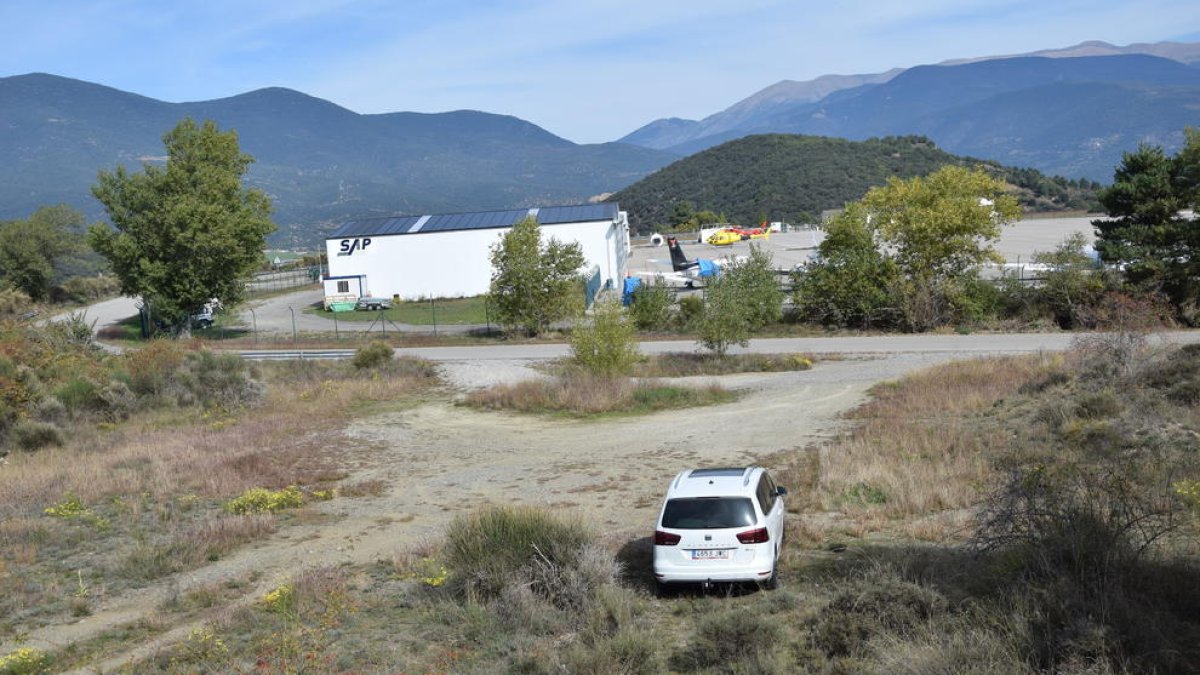 Las obras del helipuerto empezarán la semana que viene.