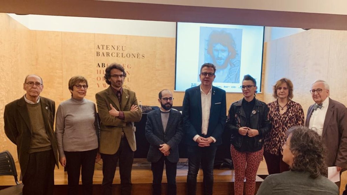 El Ateneu Barcelonés, en la ciudad condal, acogió ayer el acto inaugural del Any Joan Barceló.