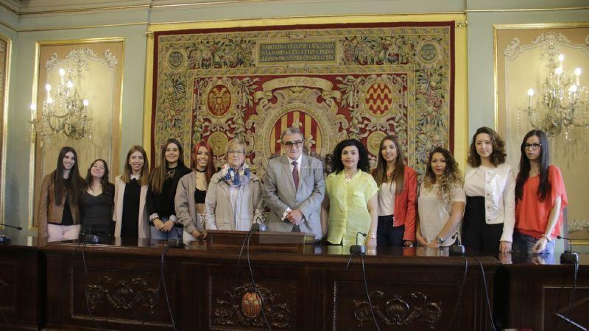 Aquestes són les 10 pubilles de la Festa Major de Lleida