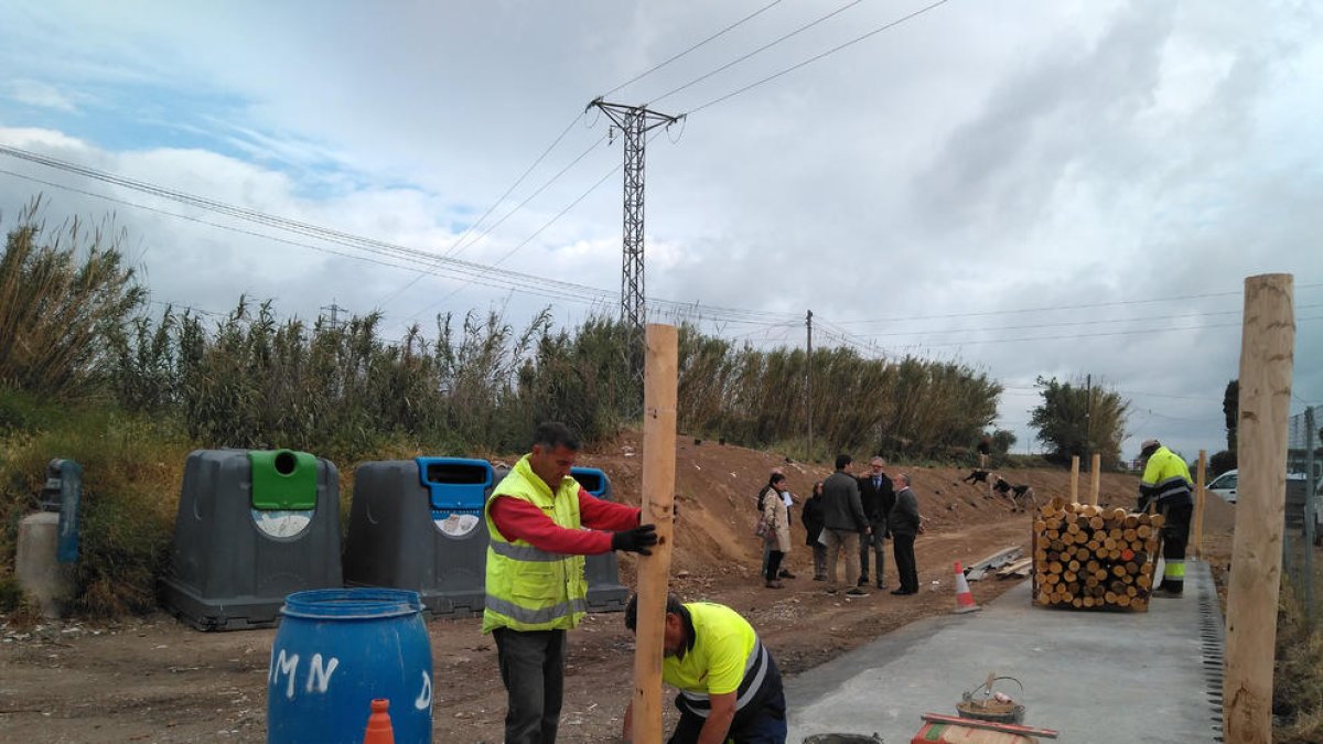 Mejora de las áreas de recogida selectiva en l'Horta