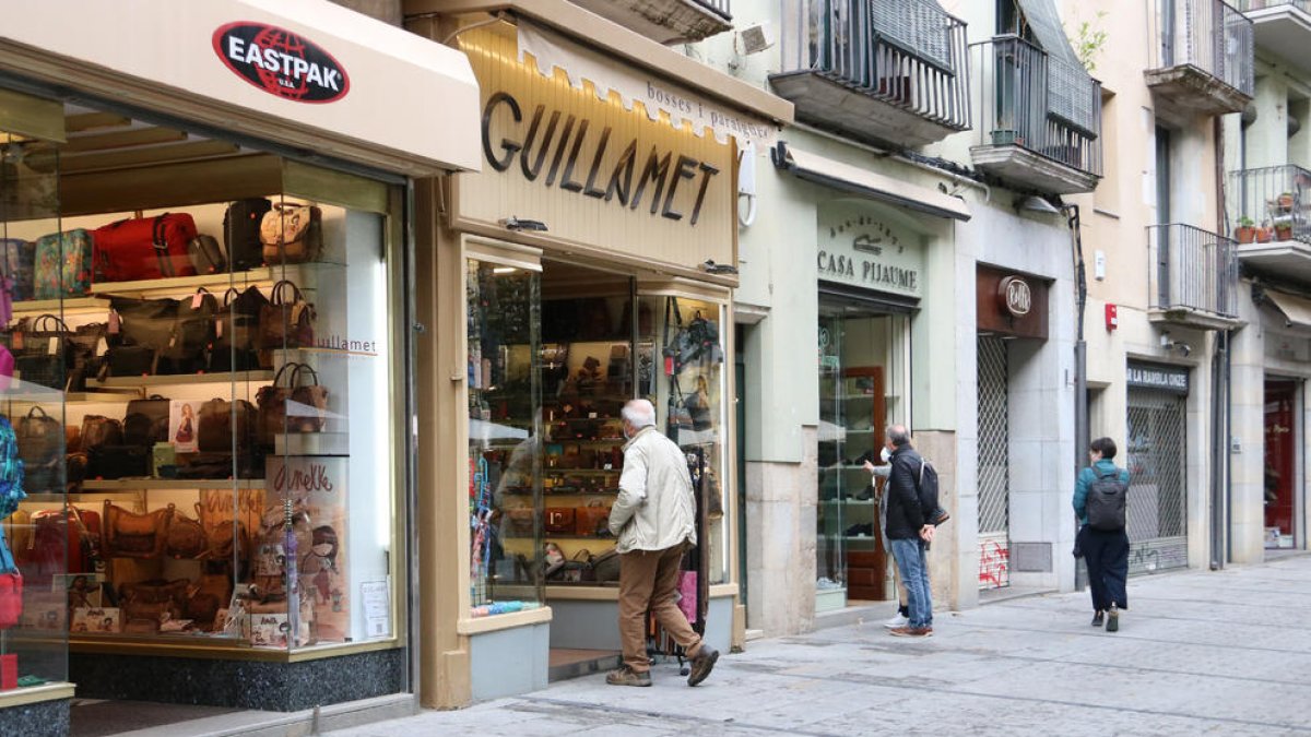 El comerç és un dels sectors més afectats per la Covid.