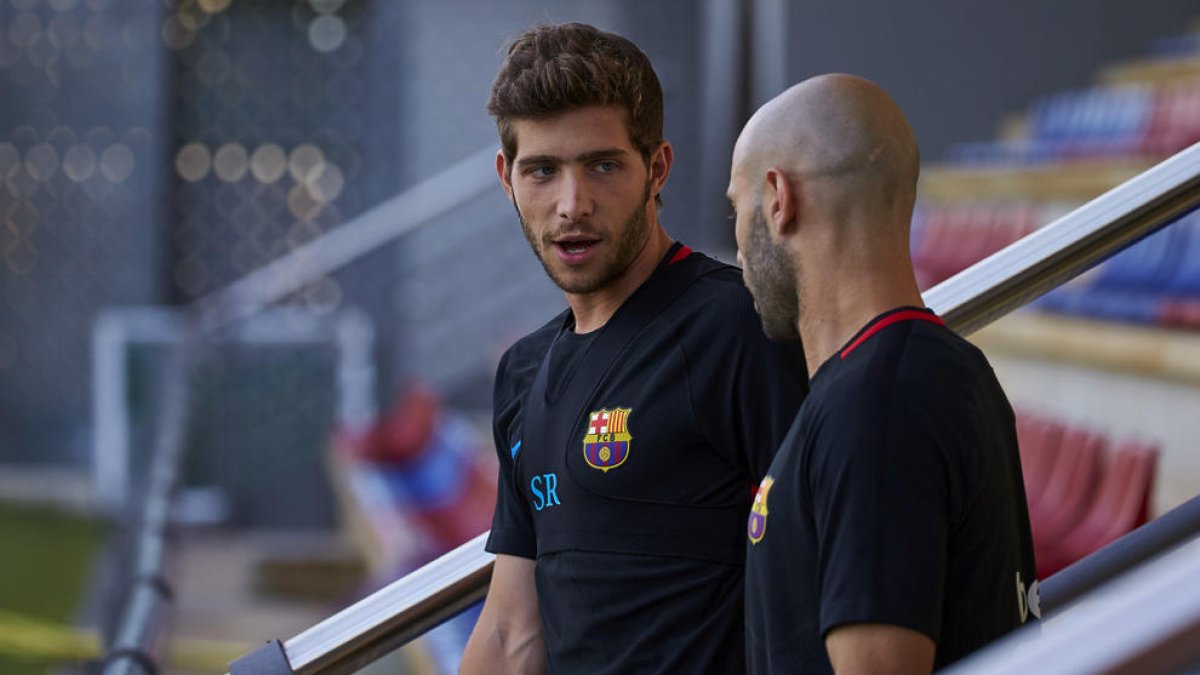 Sergi Roberto no jugará durante el mes de noviembre.