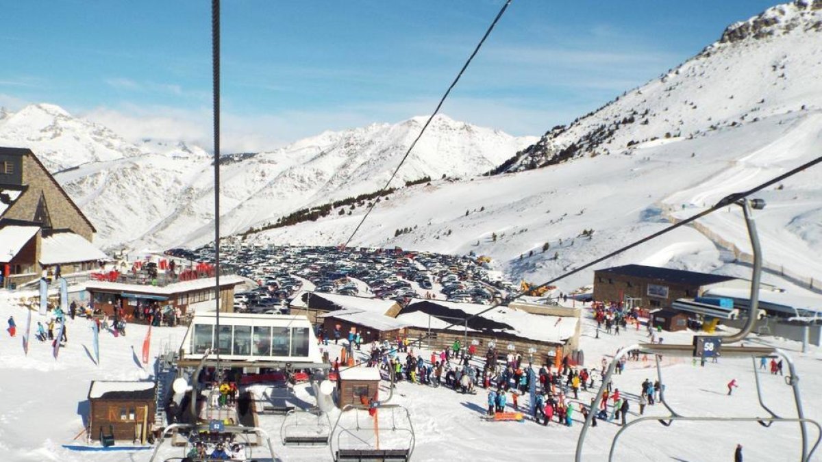 La estación de esquí Boí Taüll.