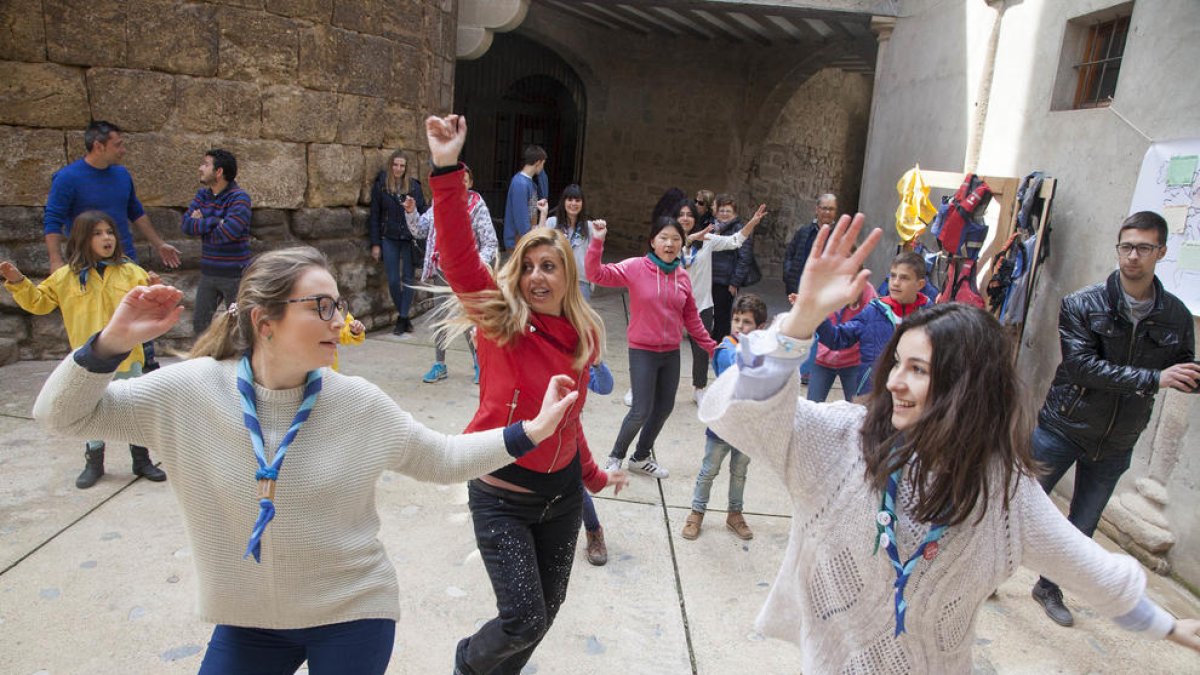 Algunes de les activitats que es van celebrar ahir a Verdú.