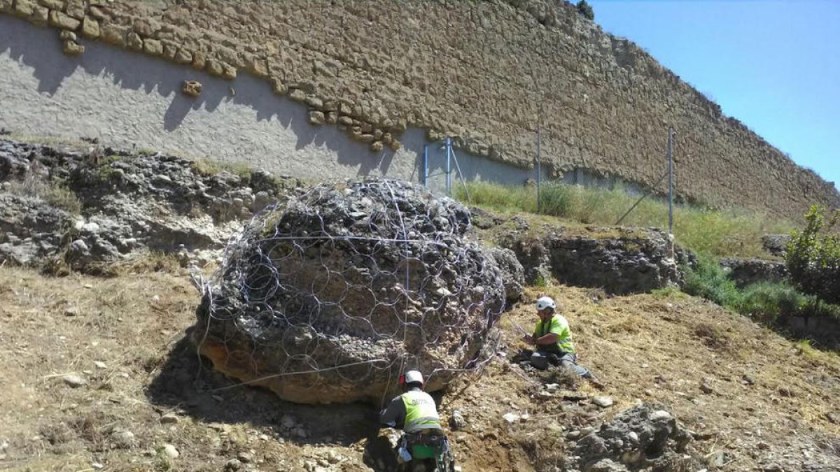 Una de les actuacions que es porten a terme a Balaguer.