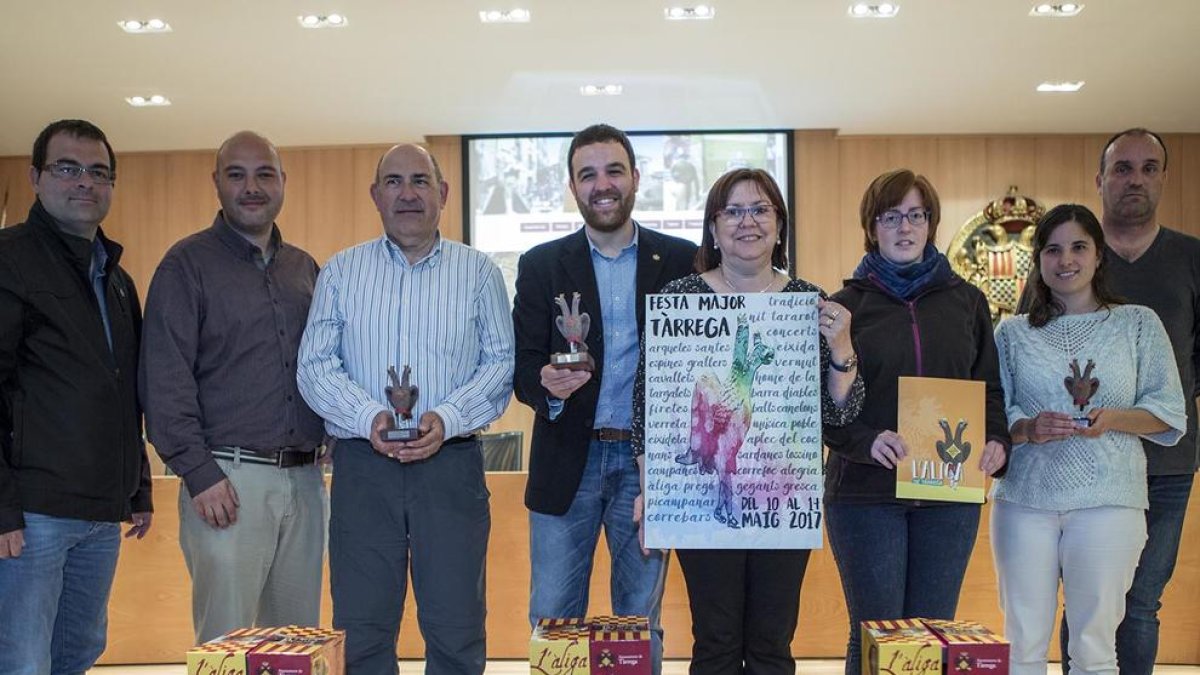 Un moment de la presentació del programa, ahir a Tàrrega.