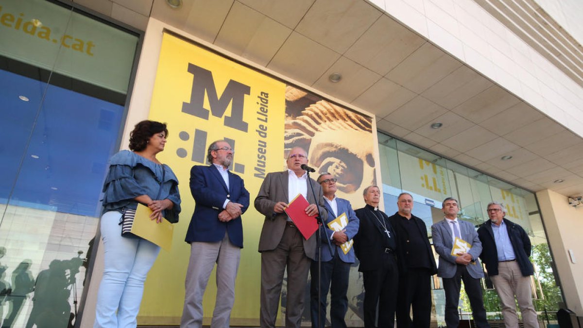 El Consorci del Museu, con el conseller de Cultura al frente, anunció las alegaciones el 1 de septiembre.