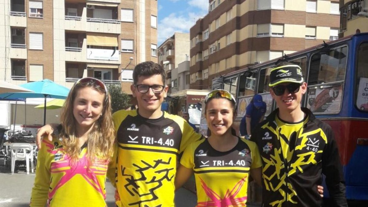Quatre lleidatans, a l’Europeu de Duatló