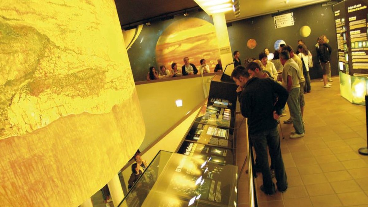 L’actual exposició del COU sobre l’astronomia i el Montsec.