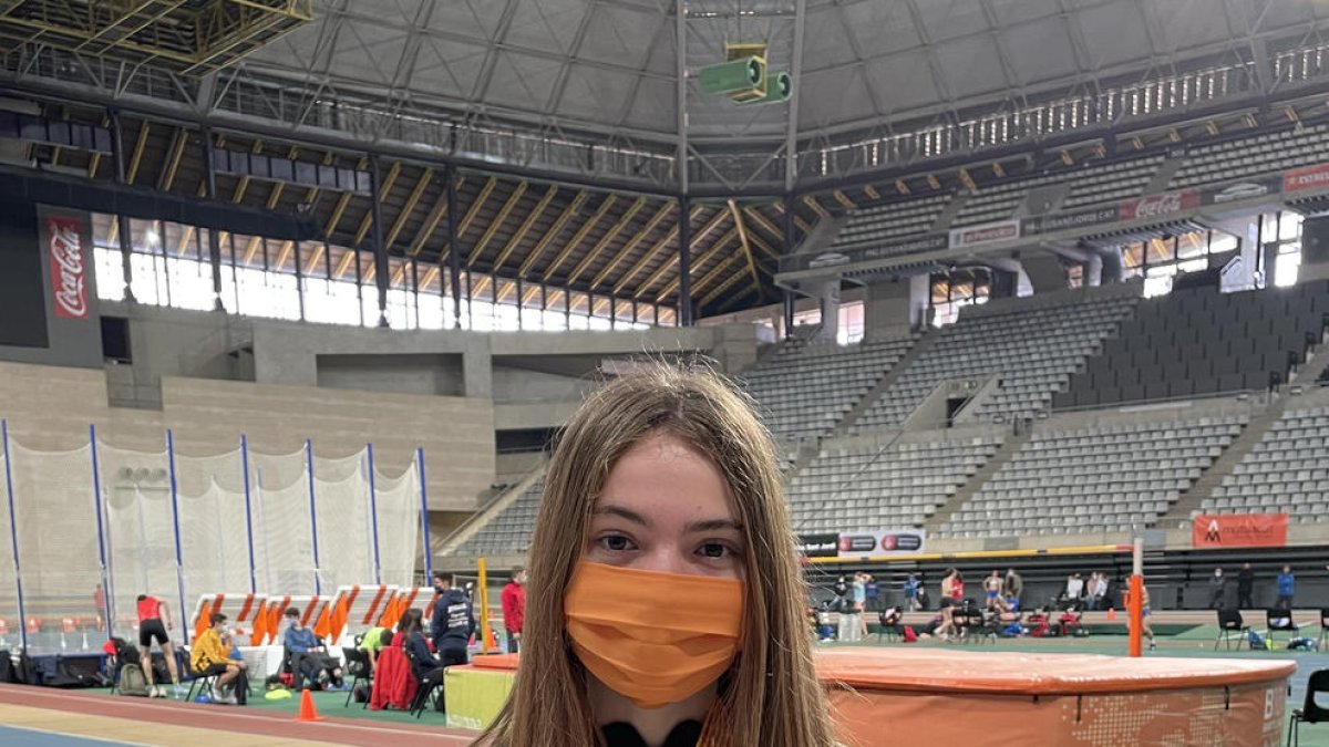 L’atleta Clàudia Martínez, del CE Pedala.cat.