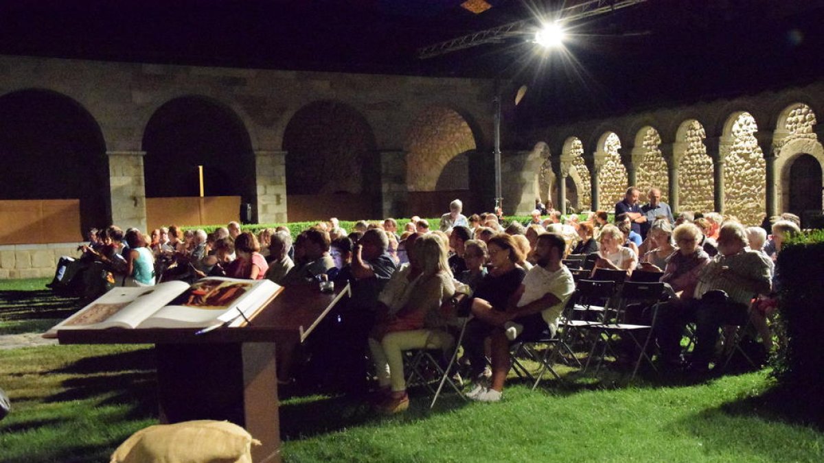 Imatge del públic ahir en la primera representació.