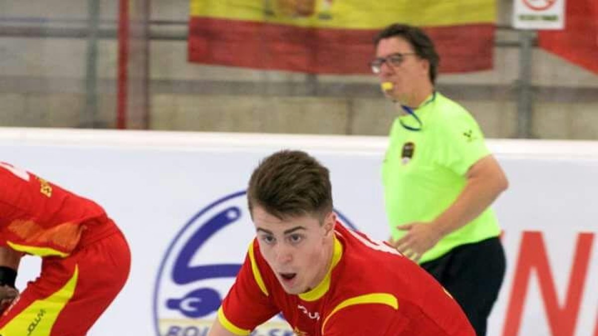 El llistat Sergi Duch va repetir ahir titularitat contra Portugal.