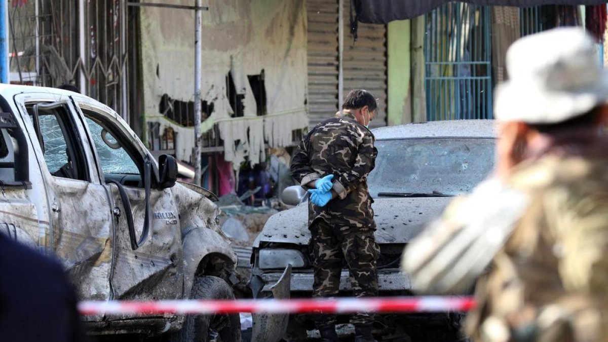 Imagen de un atentado ocurrido esta semana en Kabul.