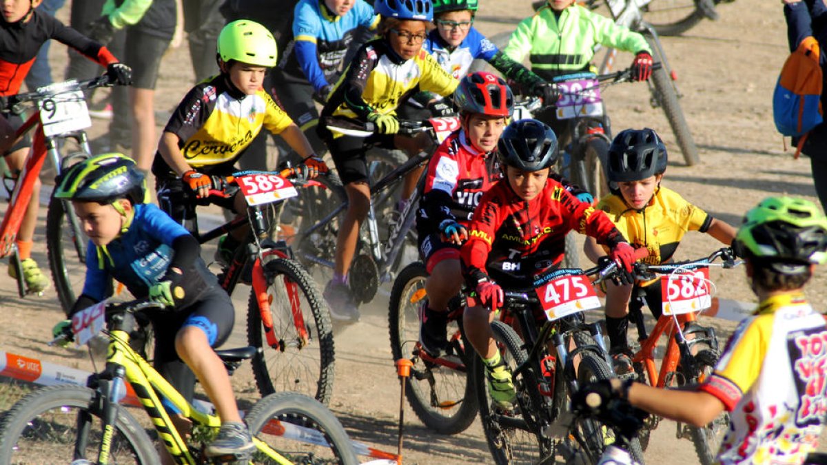 Un momento de la prueba celebrada en Juneda.