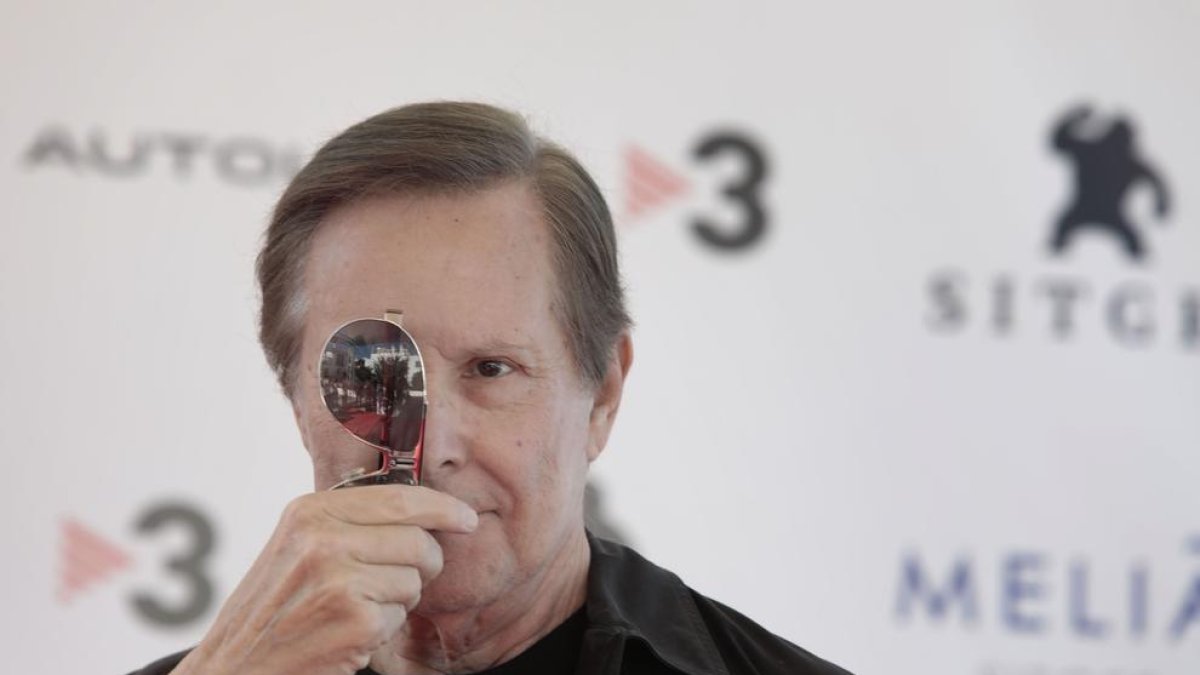 El cineasta nord-americà William Friedkin, una de les estrelles ahir al Festival de Sitges.