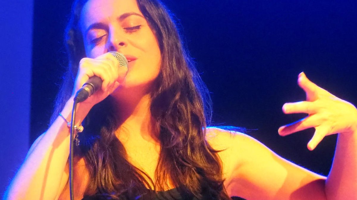La lisboeta Ana Roque, en  la pasada edición del Festival Interfado.