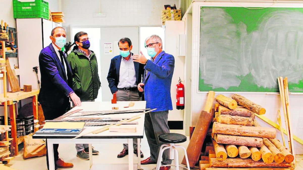 José Crespín visita les instal·lacions del campus agroalimentari ETSEA de la UdL