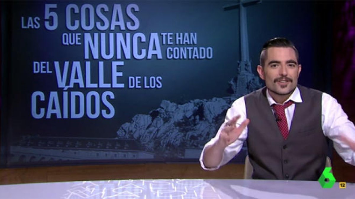Dani Mateo, en el polèmic gag.