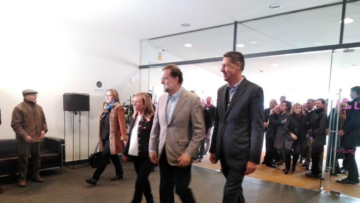 Rajoy afirma a Lleida que el 155 ha frenat el 'disbarat' independentista