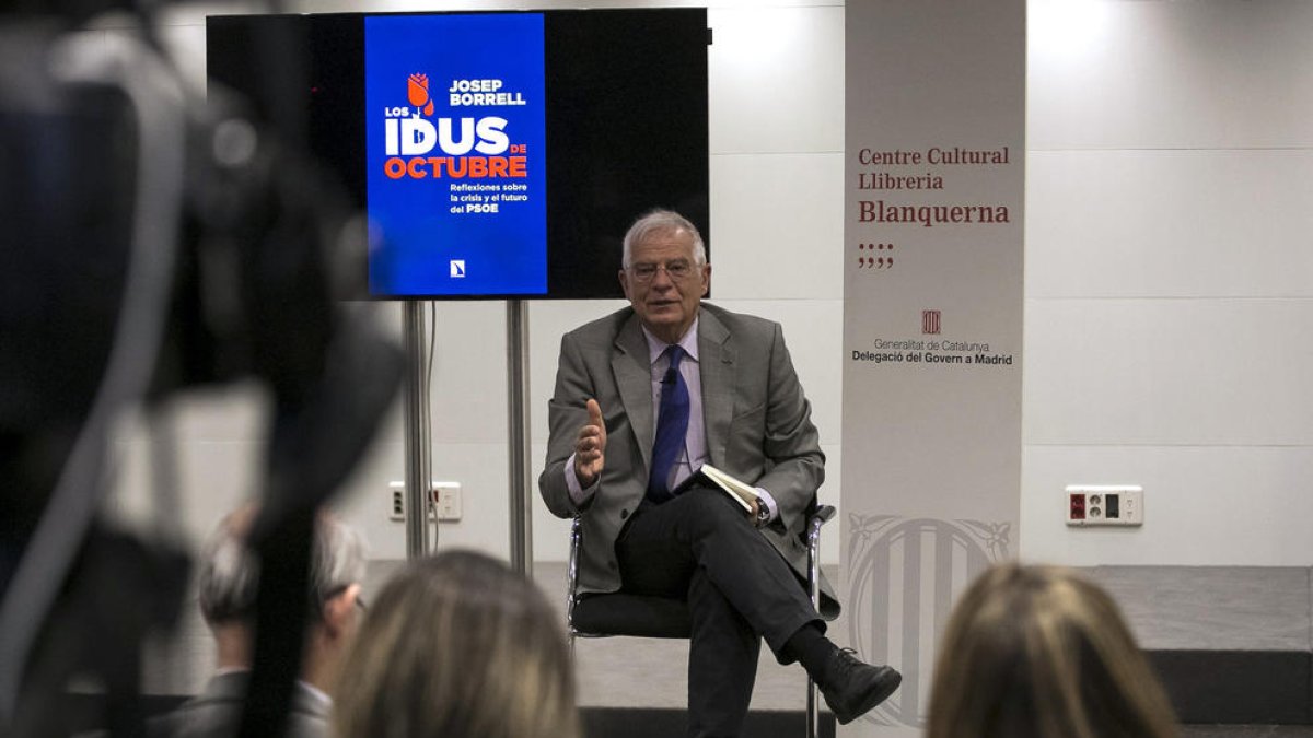 El exministro leridano Josep Borrell.
