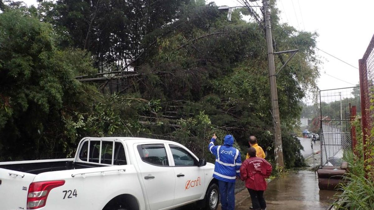 Imatge dels efectes de l’huracà Nate a Costa Rica.