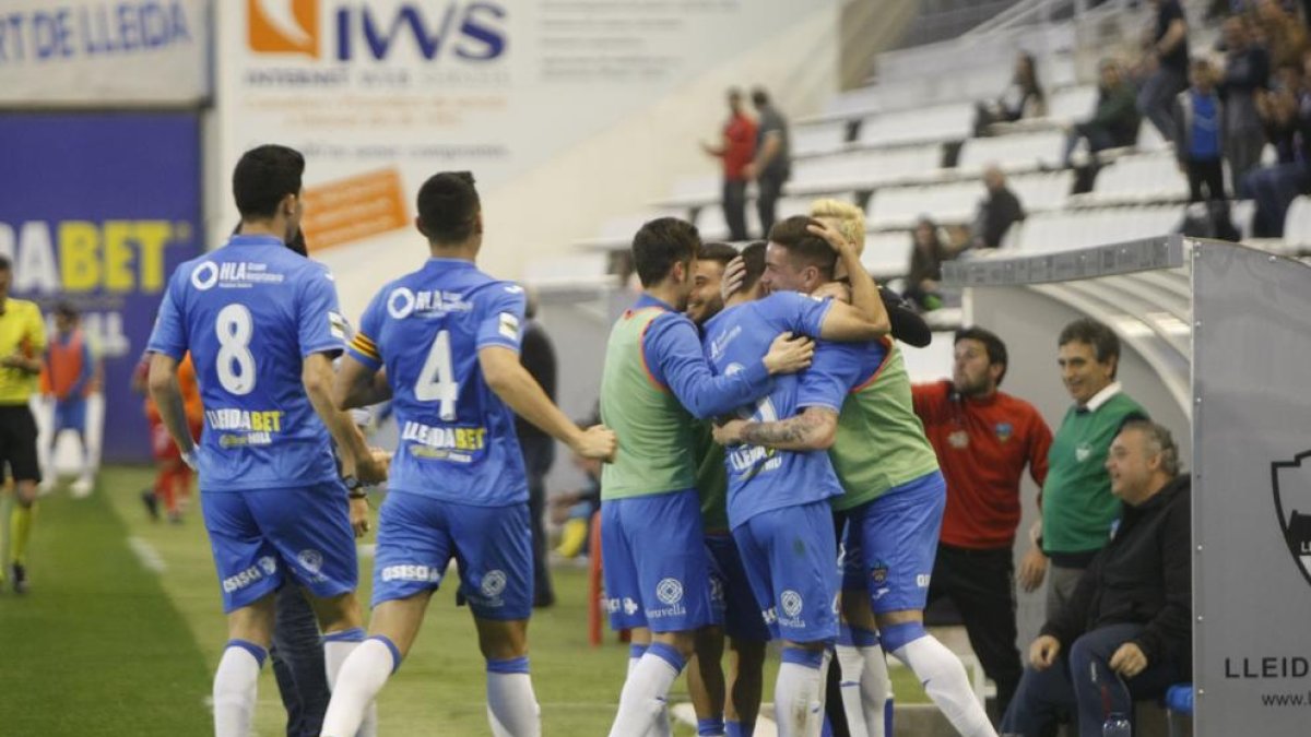 El Lleida encadena la seua setena victòria al Camp d’Esports
