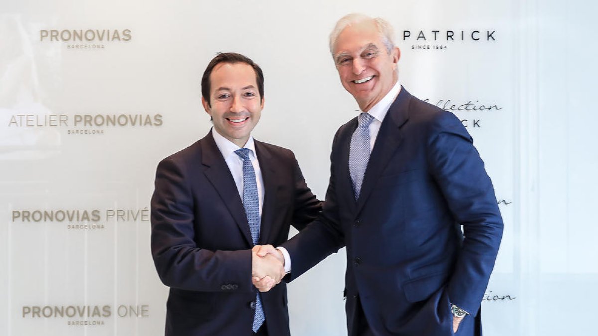 El cap de BC Partners, Jean-Baptiste Wautier, i Alberto Palatchi.