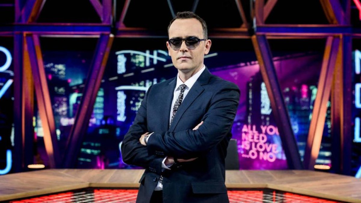 Risto en su nuevo programa.