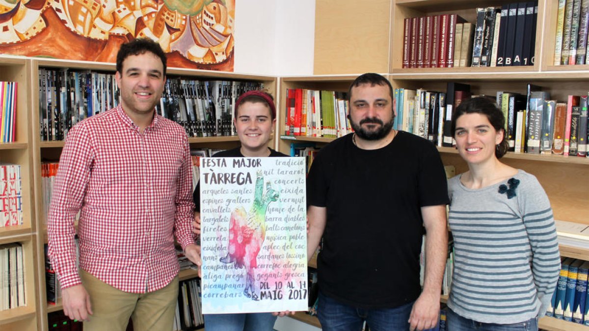 Laia Recasens gana el concurso del cartel de la Festa Major de Tàrrega