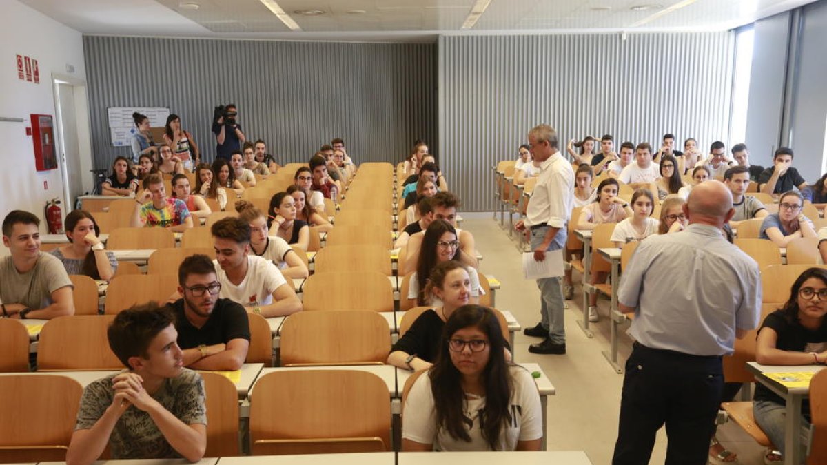 Els exàmens de selectivitat es van iniciar dimarts.